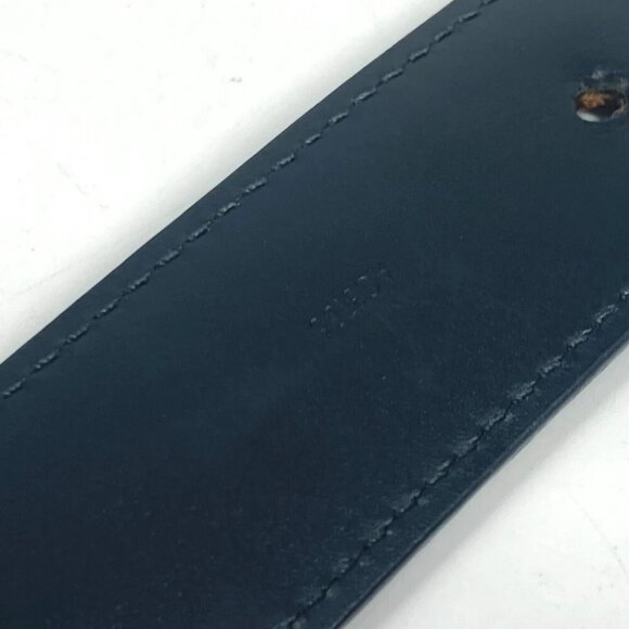 LOUIS VUITTON M6897V Taiga CeintureLV Initial 35MM belt Leather Black - Picture 12 of 15